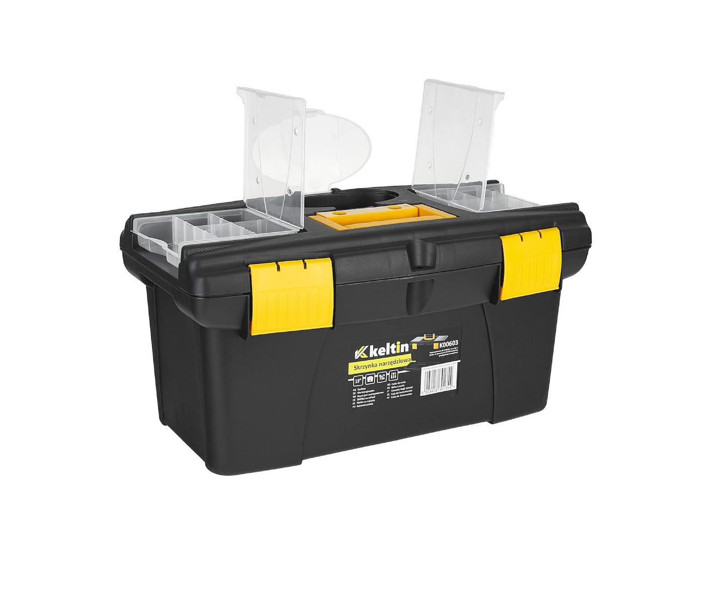 Cutie de scule din plastic cu organizatoare, 19" Keltin K00603