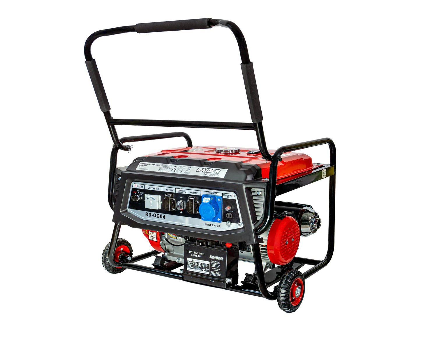 Generator pe benzina in 4 timpi RD-GG04, 5.5 kW, pornire electrica, Raider 090101