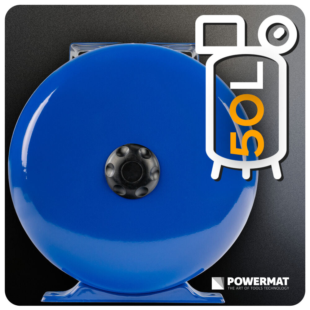 Rezervor hidrofor, 50 l, 1", Powermat PM-HD-50J-ZB