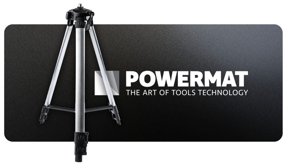 Trepied pentru nivela laser PM-SPLK-1.5M, 52–150 cm, Powermat PM1586