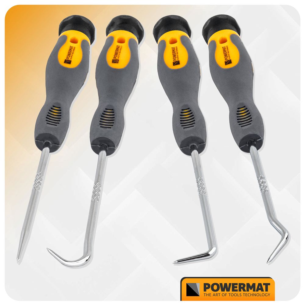 Set surubelnite pentru garnituri PM-ZHDO-4T, 4 bucati, Powermat PM1402