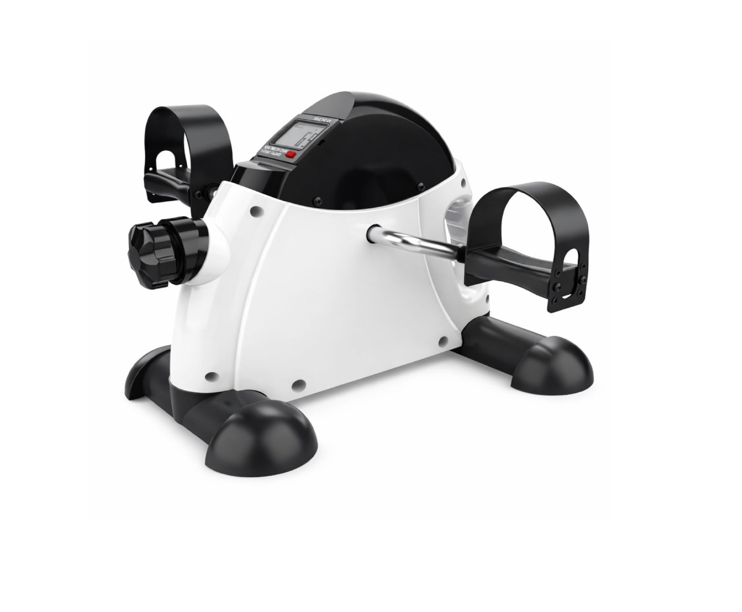 Mini bicicleta fitness cu contor LCD, alb, Lean 29310
