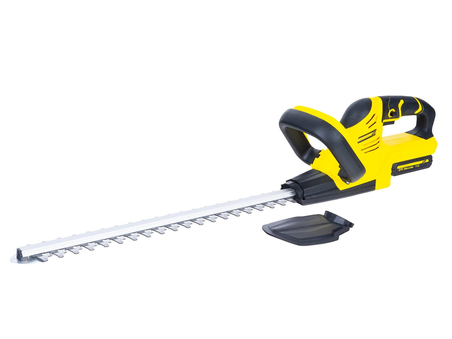 Foarfeca electrica pentru tuns gard viu cu acumulator, 520 mm, 2 x 2 Ah, 21 V, Geko G80660