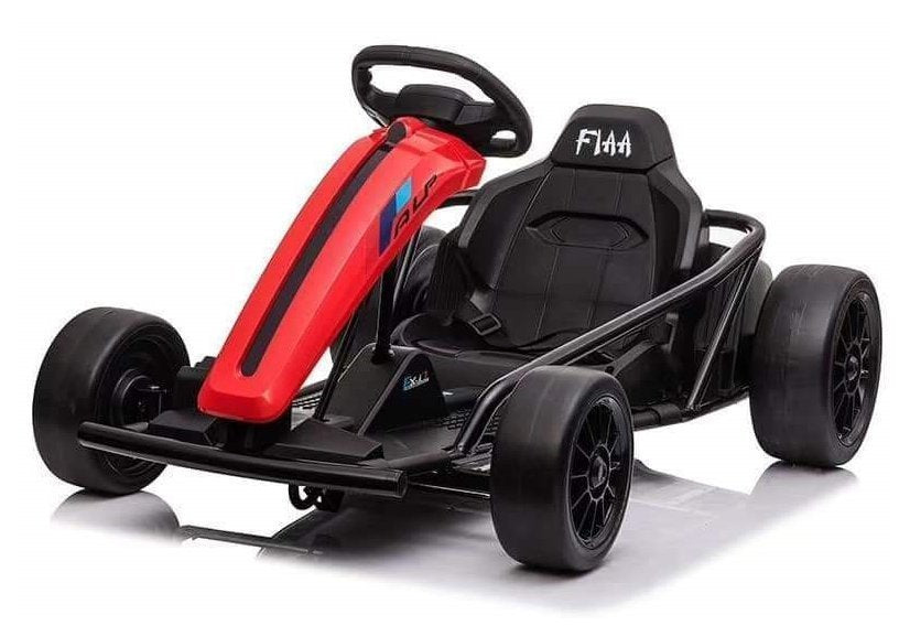 Kart electric Ride-On Go-Cart, rosu, Lean 5198