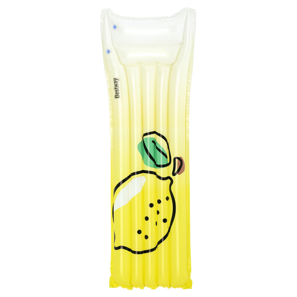 Saltea gonflabila de innot Squeeze Lemon, 183 x 69 cm, Bestway 21680