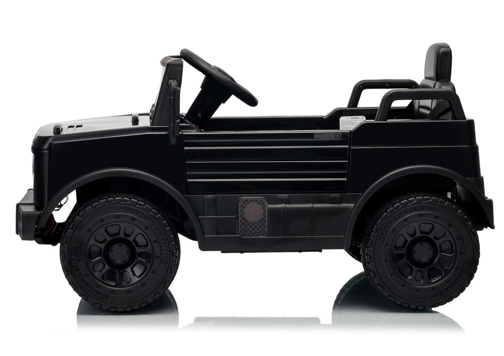 Masinuta electrica Mercedes Unimog HM7588 6V4Ah, negru, Lean 29491