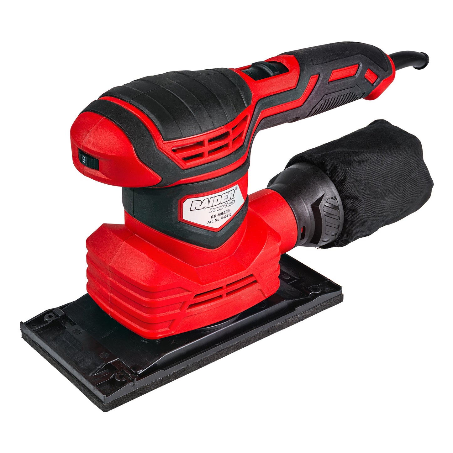 Slefuitor 3 in 1 RD-MSA30 300 W 125 mm 90 x 187 mm viteza variabila, Raider 040410
