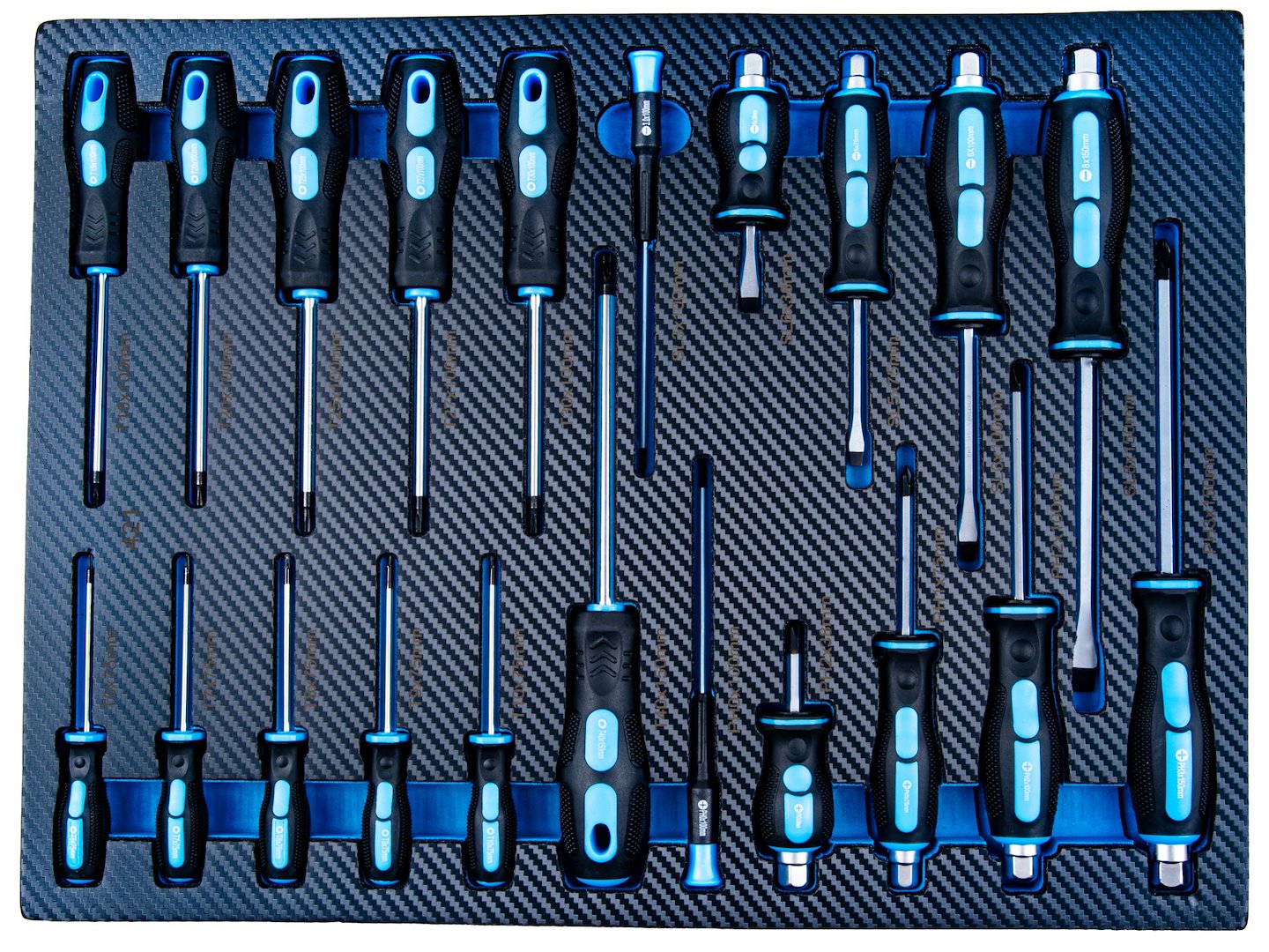 Dulap de scule pentru atelier, 12 sertare, 501 bucati, Geko G10834