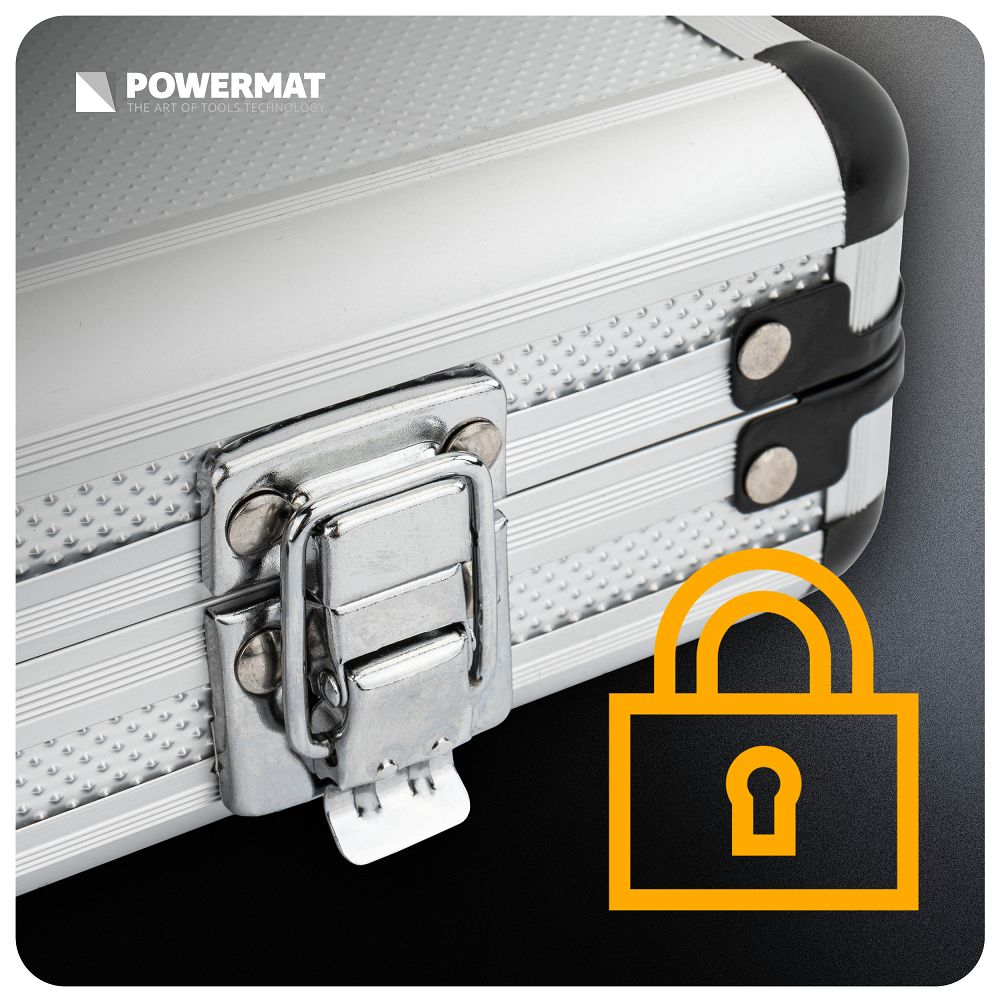 Set burghie si dalti PM-ZWD-10T, 10 bucati, Powermat PM1487