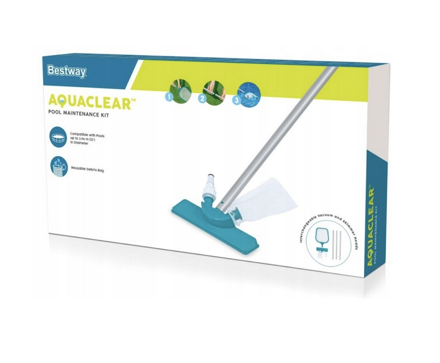 Set intretinere piscina 3 in 1, Bestway 21136