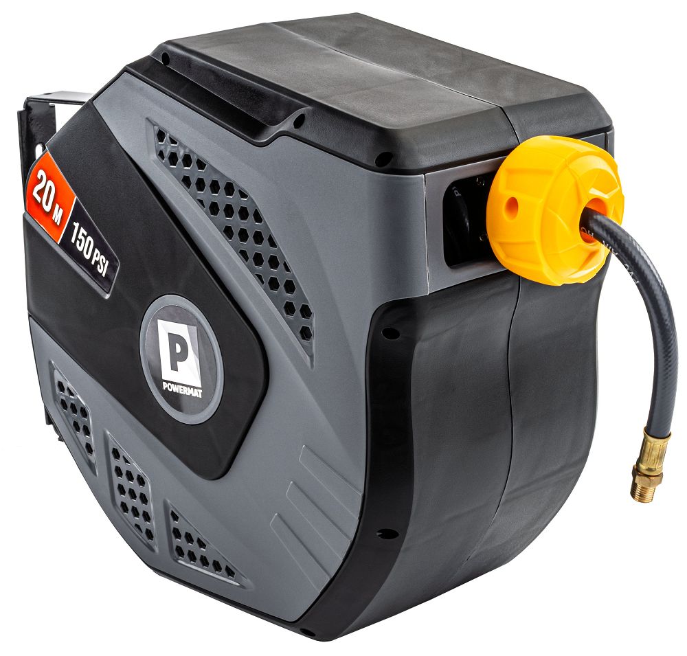 Furtun pneumatic pe tambur PM-ABNW-20MN, 20 m, Powermat PM1407