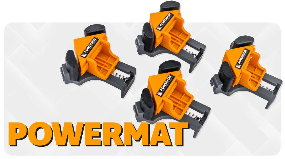 Set cleme de colt PM-SNK-522T, 4 bucati, Powermat PM1435