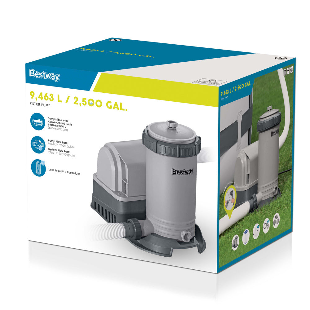 Pompa cu filtru pentru piscina, 9.463 l / h, 350 W, Bestway 21699