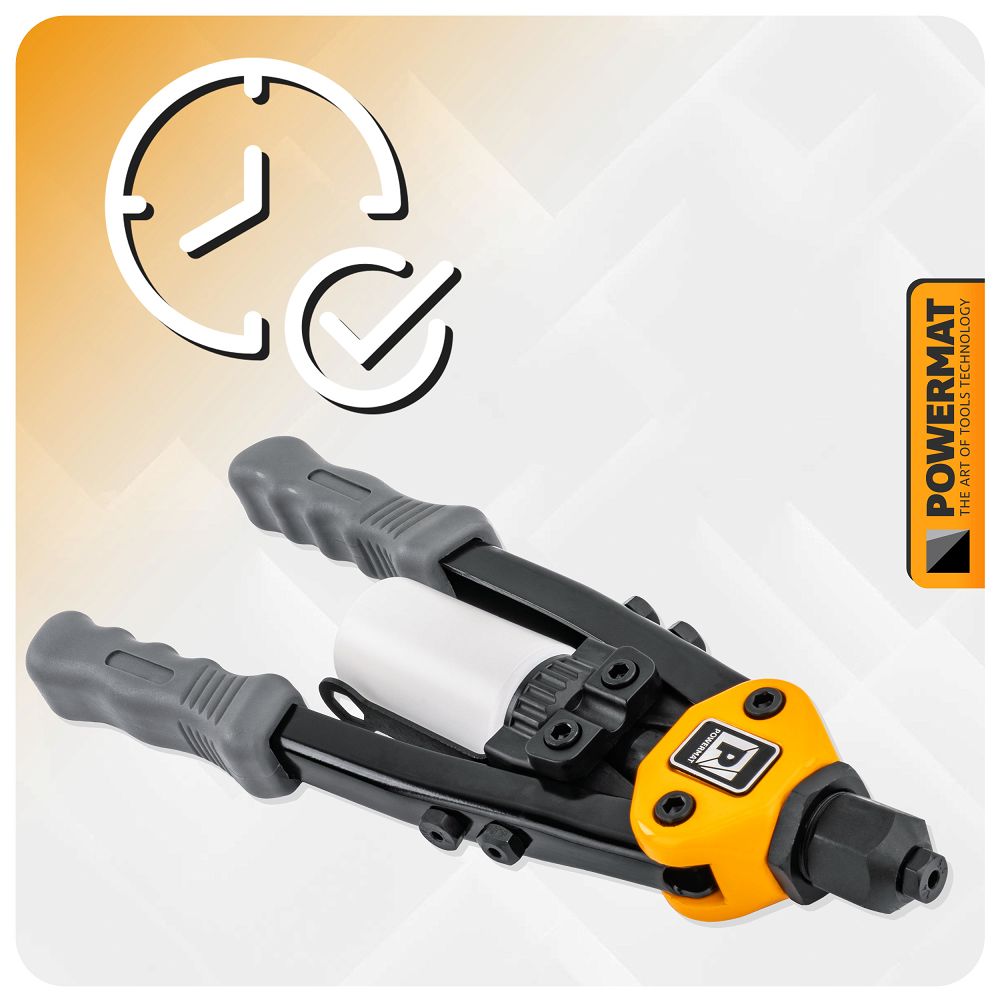 Cleste nituire PM-NIR-320T, 320 mm, 3.2-6.4 mm, Powermat PM1451