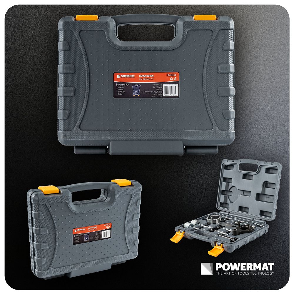 Kit blocare distributie PM-BRVAG-5T VAG 1.4/1.6/2.0 TDI, 10 bucati, Powermat PM1534