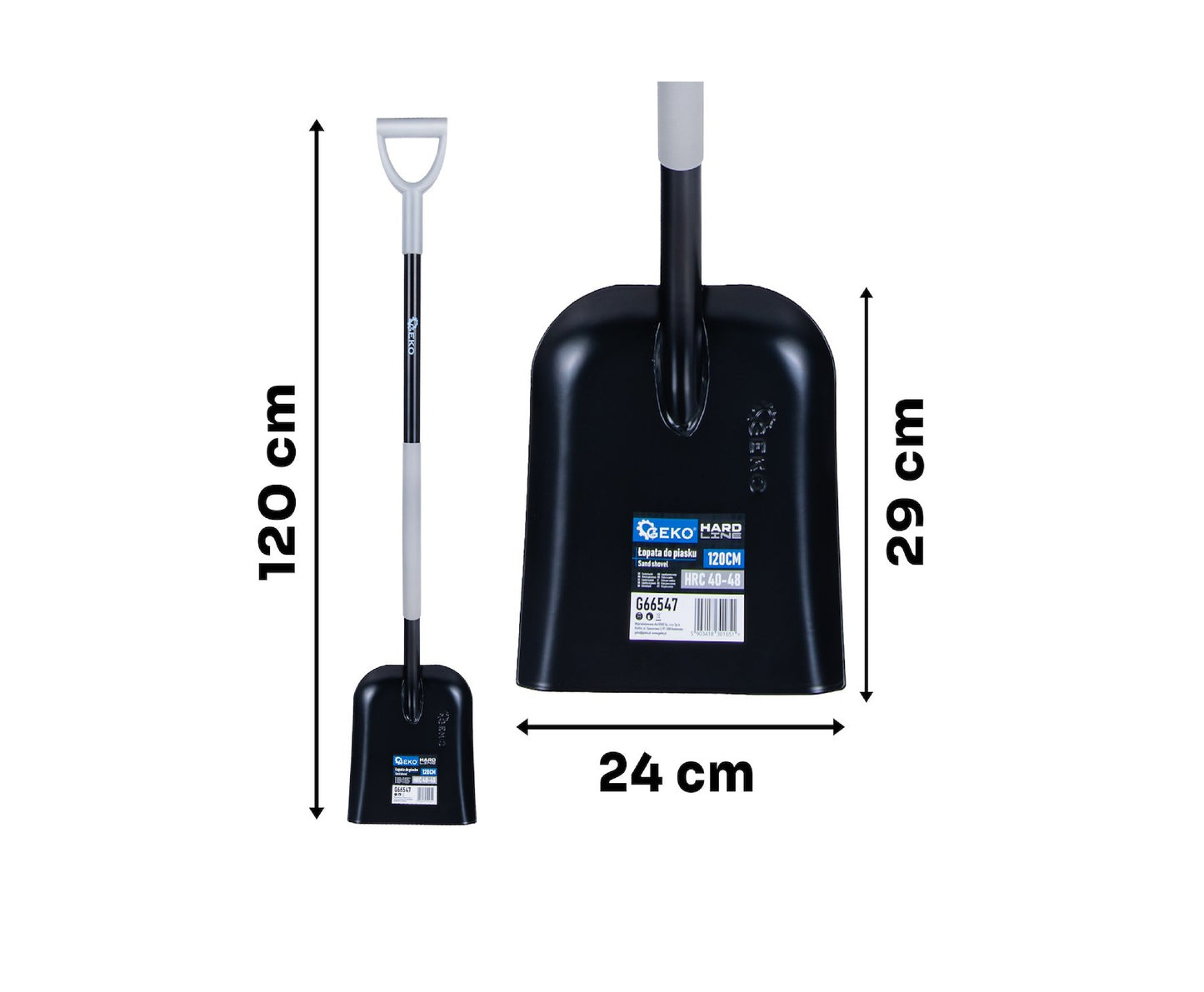 Lopata pentru nisip Hard Line, 120 cm, Geko G66547