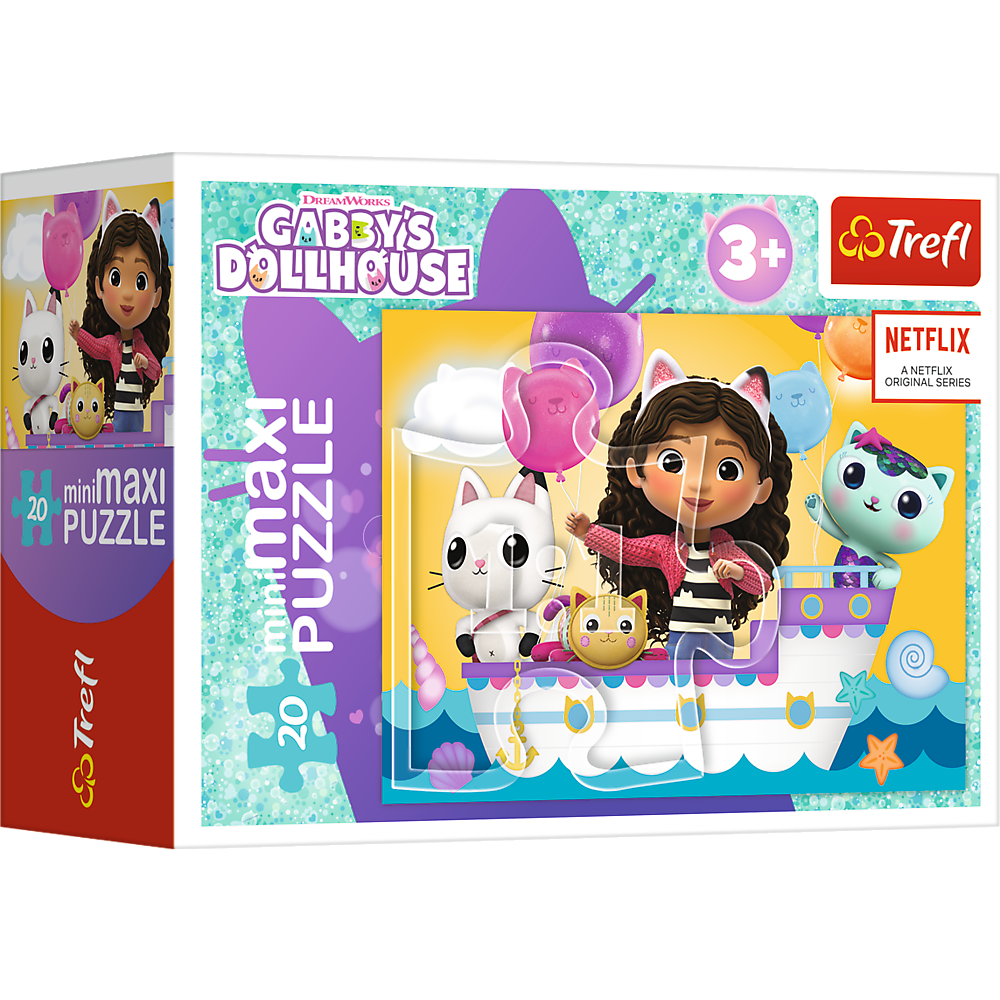 Puzzle Trefl Mini Maxi Gabby, Lean 25884