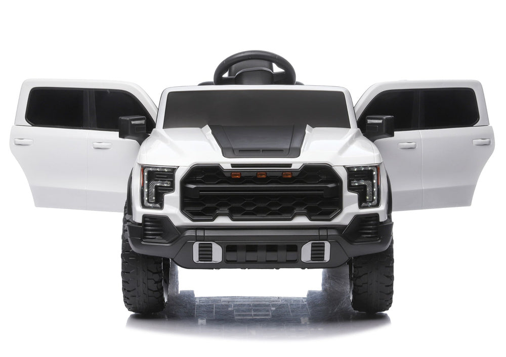 Masinuta electrica 4 x 4 P4 12V7Ah, alb, Lean 30501