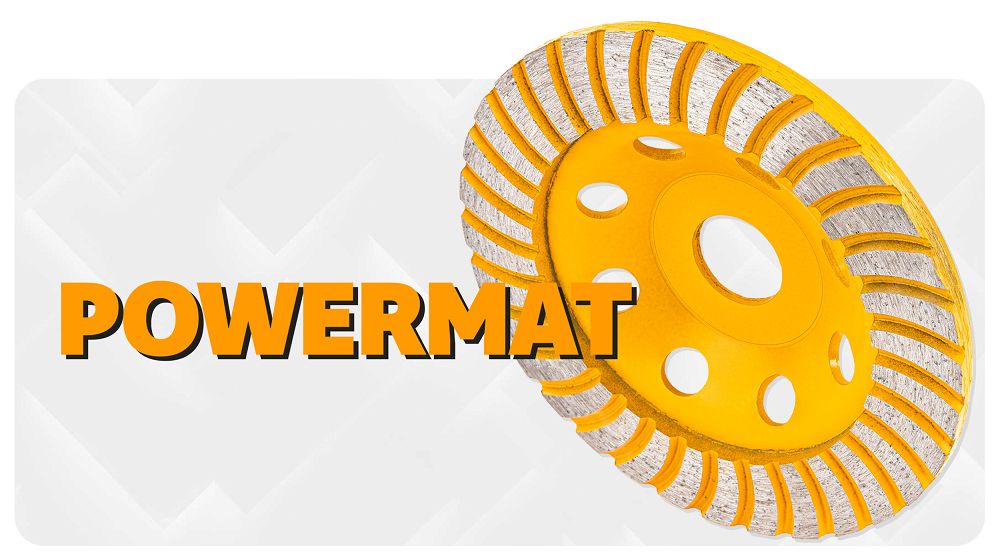 Disc pentru slefuit PM-DTG-1252T, 125 mm, Powermat PM1418