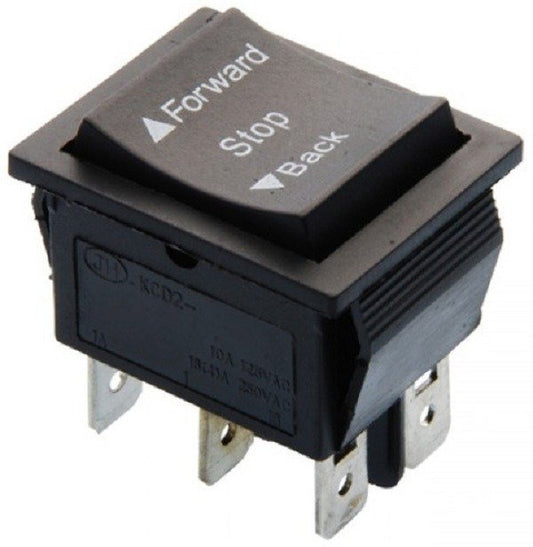 Comutator pentru masinute cu baterie inainte / oprire / inapoi, negru, Lean 1894