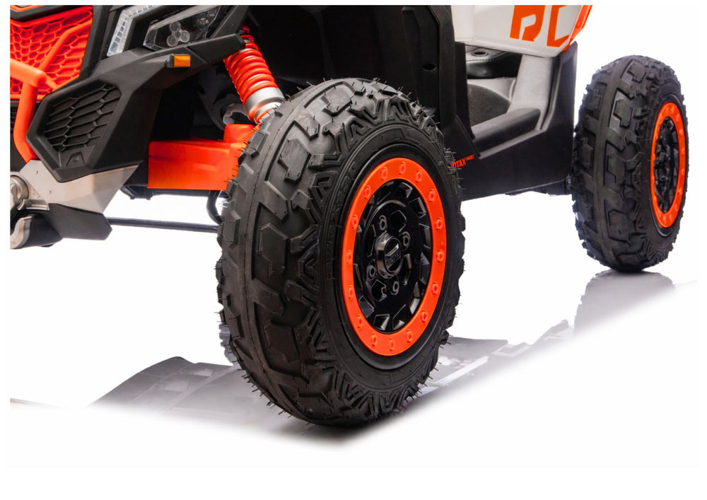 Masinuta electrica Maverick CAN-AM Turbo RS STRONG AIR, portocaliu, Lean 29486