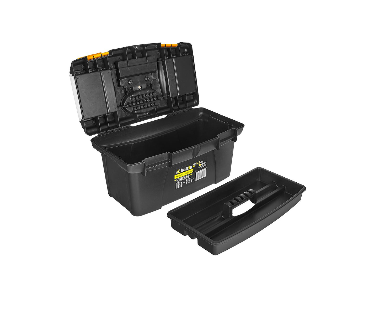 Cutie de scule din plastic cu organizatoare, 19" Keltin K00603