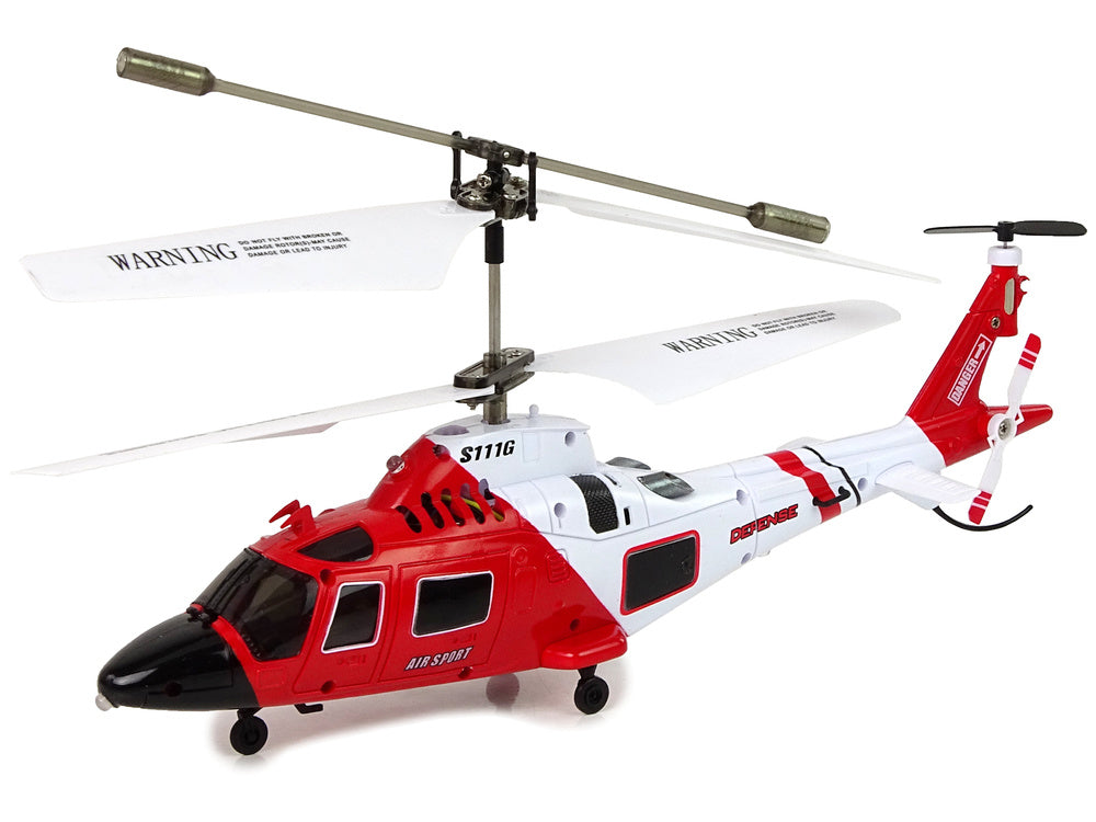 Elicopter cu telecomanda, 21.5 x 5 x 9.5 cm, multicolor, Lean 12650