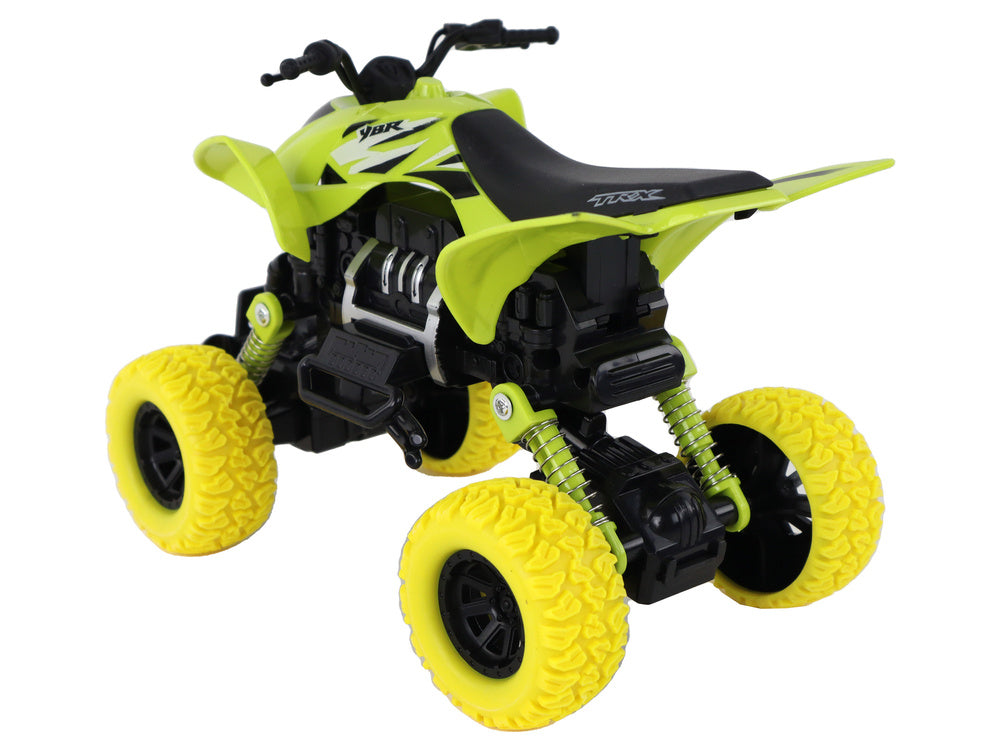 Masinuta Quad XC, verde, 16 x 11 x 10 cm, Lean 16271