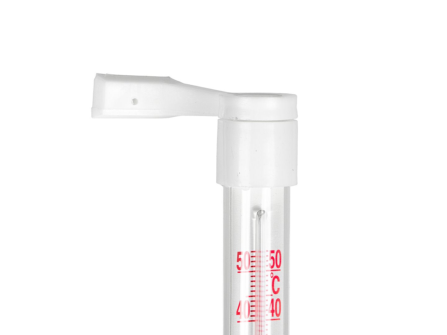 Termometru exterior pentru fereastra, 205 x 17 mm, alb, Keltin K00410A