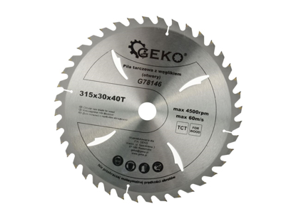 Picture of Disc circular pentru lemn 315x30x40T, GEKO G78146