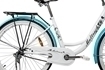 Picture of Bicicleta de Oras MalTrack Blue Mare, Roti 26 Inch, Cos Cumparaturi si Motive Florale