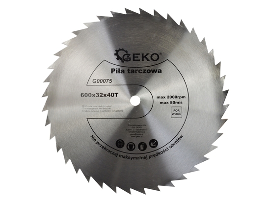 Picture of Disc pentru lemn 600x32x40T, Geko G00075