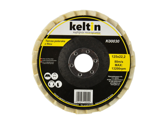 Picture of Set 10 discuri lustruire 125mm, KELTIN K00030