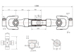 Picture of Cardan / Arbore de transmisie 120cm, Geko G72312