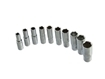 Picture of Set 10 chei tubulare 1/2" CRV 10-24mm cu suport metalic, GEKO G13545