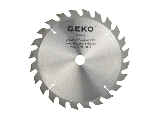 Picture of Disc pentru lemn 230x22x24T, Geko G00138