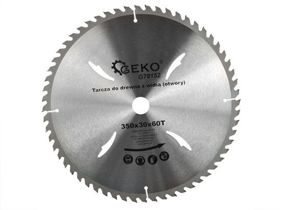 Picture of Disc pentru lemn, 350x30x60T, Geko G78152