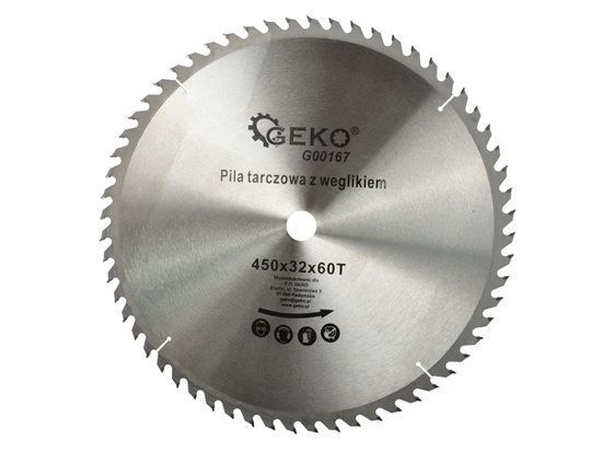 Picture of Disc pentru lemn 450x32x60T, Geko G00167