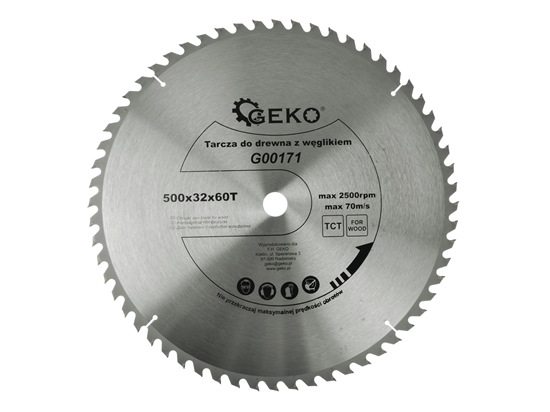 Picture of Disc pentru lemn 500x32x60T, Geko G00171