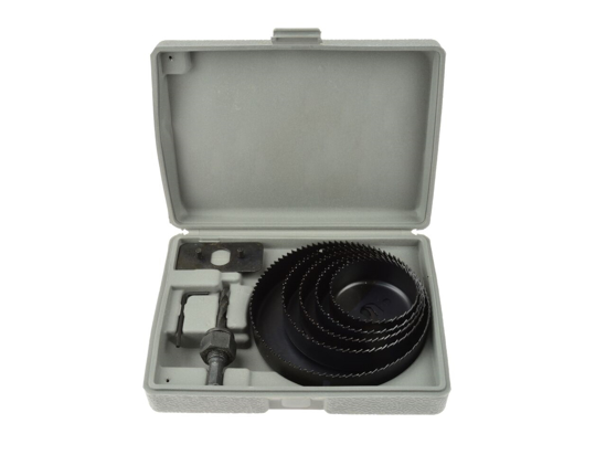 Picture of Set 8 carote pentru lemn 64-127mm + valiza, GEKO G30003