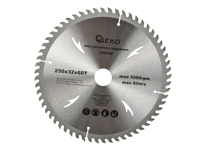 Picture of Disc pentru lemn 250x32x60T, GEKO G00146