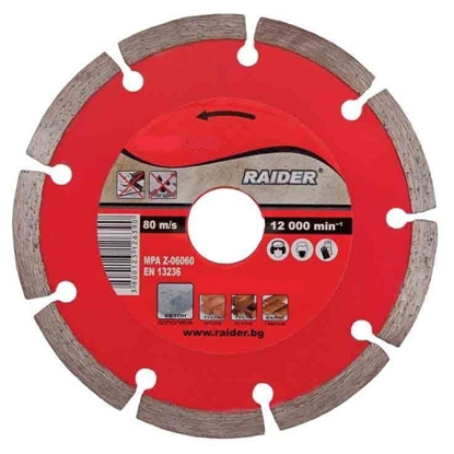 Picture of Disc diamantat segmentat DRY, Raider