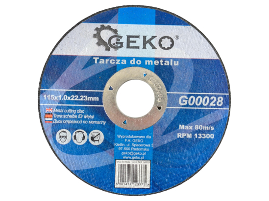 Picture of Disc pentru taierea metalului Geko