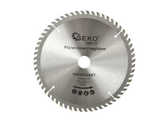 Picture of Disc pentru lemn 180x22x60T, GEKO G00131