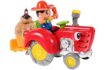 Picture of Tractor agricol cu remorca si animale, Malplay 102679