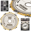 Picture of Disc cu lant pentru lemn 125mmx22.2mm 9 dinti, Powermat PM0892