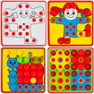 Picture of Puzzle mozaic cu piese tip ciupercute, Malplay 107320