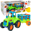 Picture of Tractor agricol cu ​remorca si animale, Malplay 102680