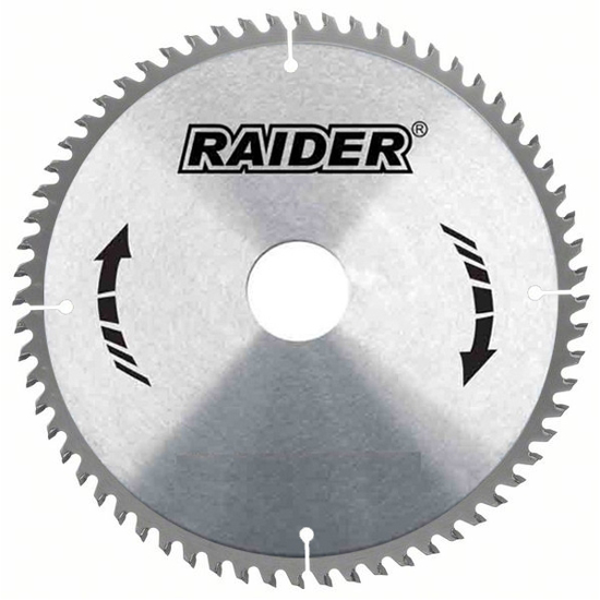 Picture of Panza fierastrau circular dinti din carbura de tungsten Ø165x20mm24T, Raider, 163143