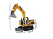 Picture of Excavator RC Giant 12 canale, MalPlay 108508